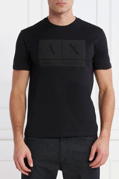 Armani Exchange uomo t-shirt 3DZTCE ZJ3VZ 1200 Nero