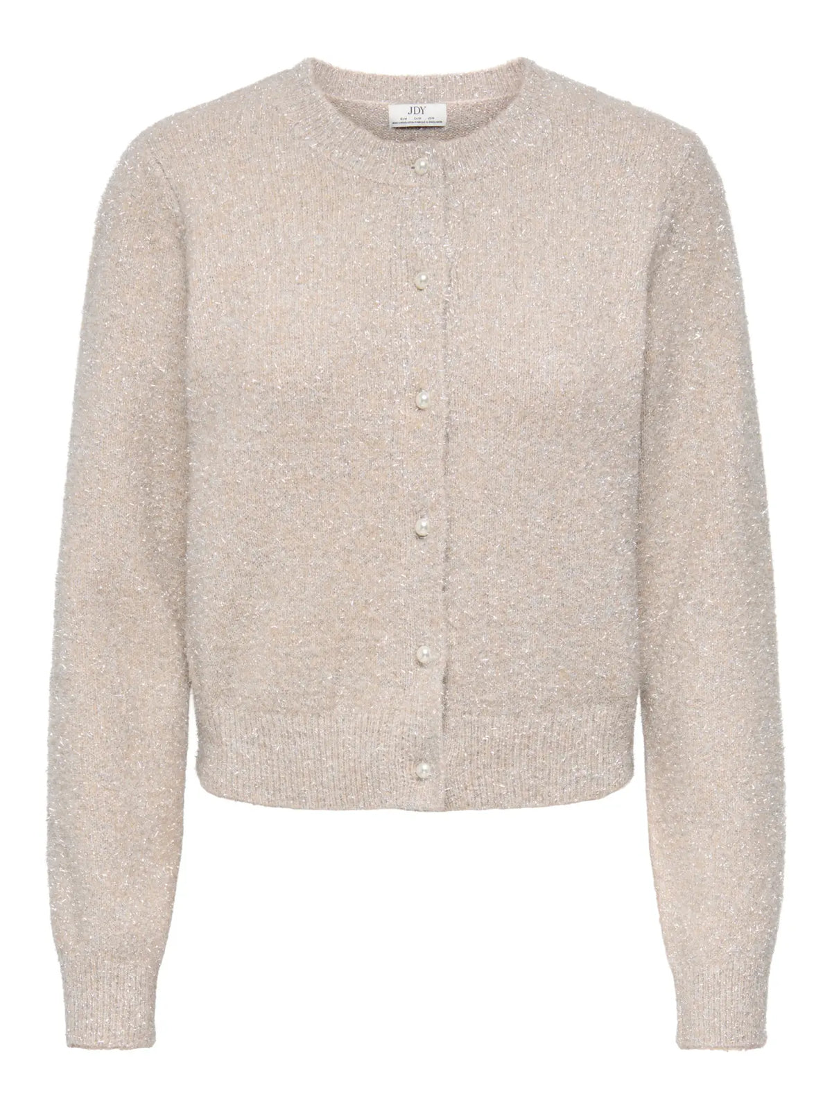 JDY Cardigan NADINE 15388878 Beige W. SILVERLU