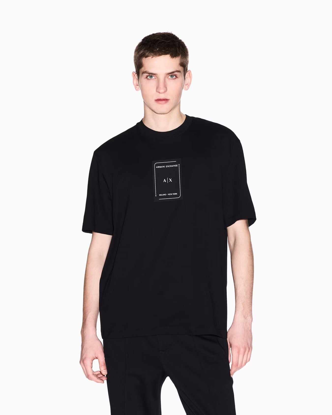 Armani Exchange uomo t-shirt XM000570AF10356 UC001 Nero
