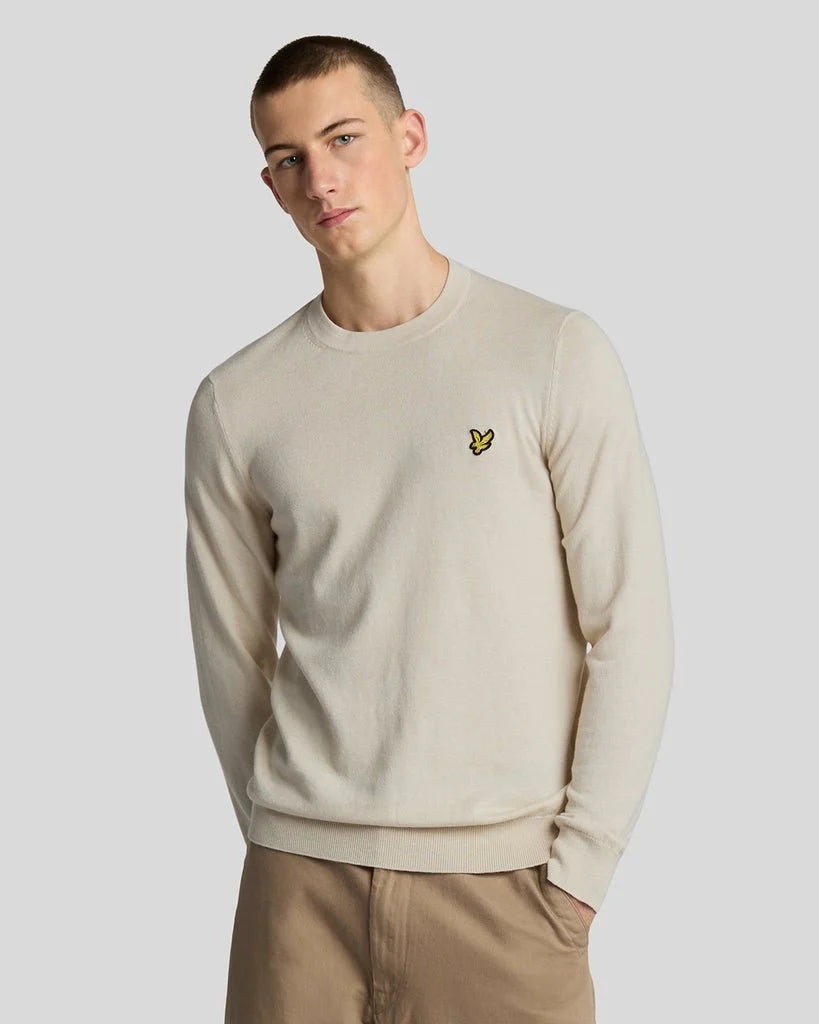Lyle & Scott maglia Crew Cotton Merino KN2110VC