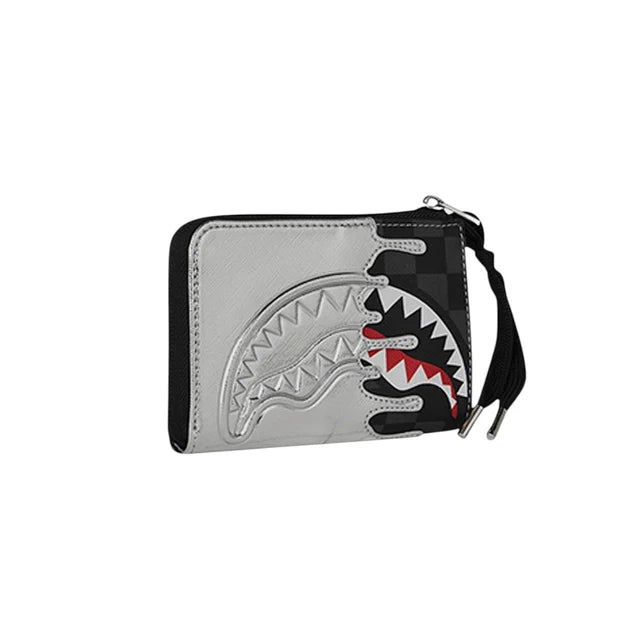 Sprayground donna portafoglio SILVER SIDE DRIP WALLET 8931