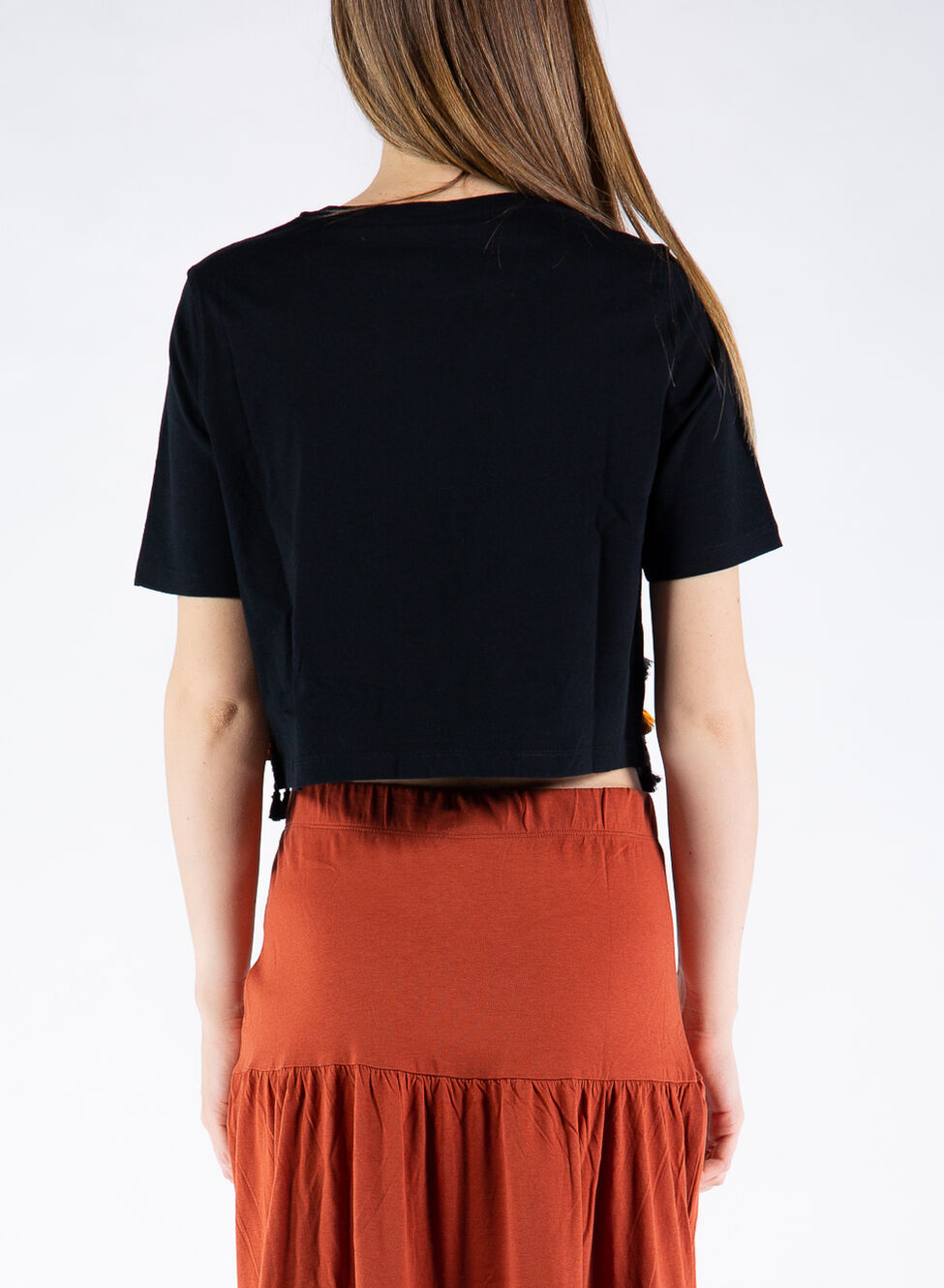 Only donna top Filippa life s/s 15211681 Nero