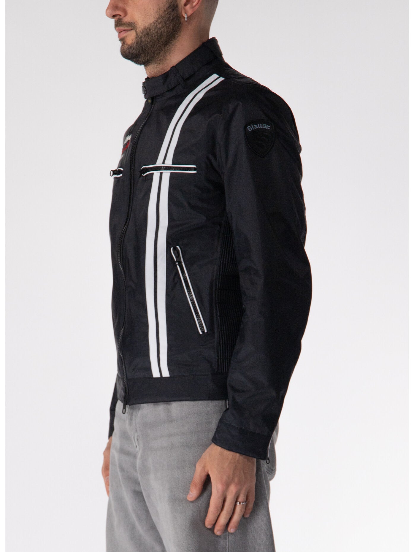 Blauer uomo giubbino Tetlow 25SBLUC01121007105 999 nero