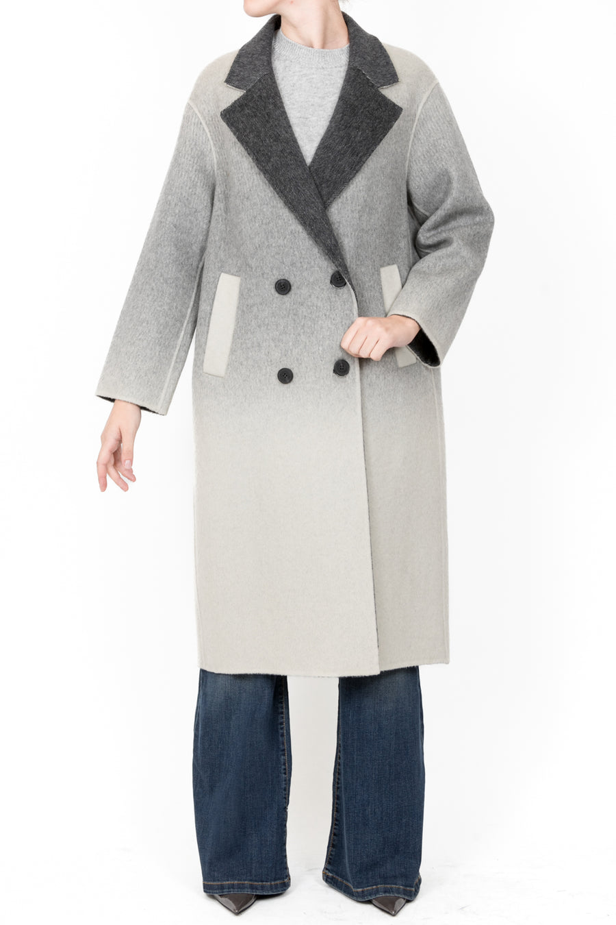 Vicolo donna cappotto TS0017 Antracite