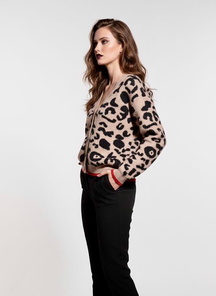 Gold Rush donna cardigan MACU BEIGE