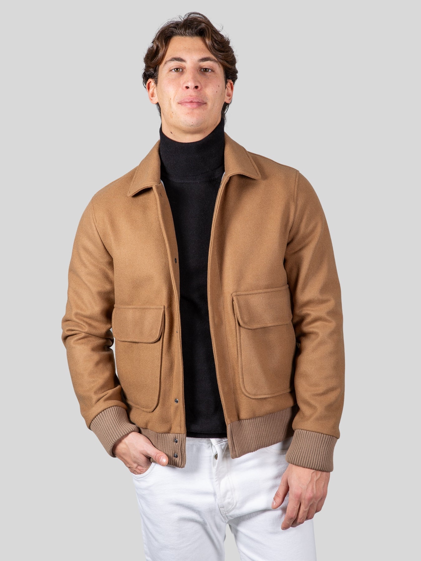 Gold rush uomo giubbino bomber VEF 203