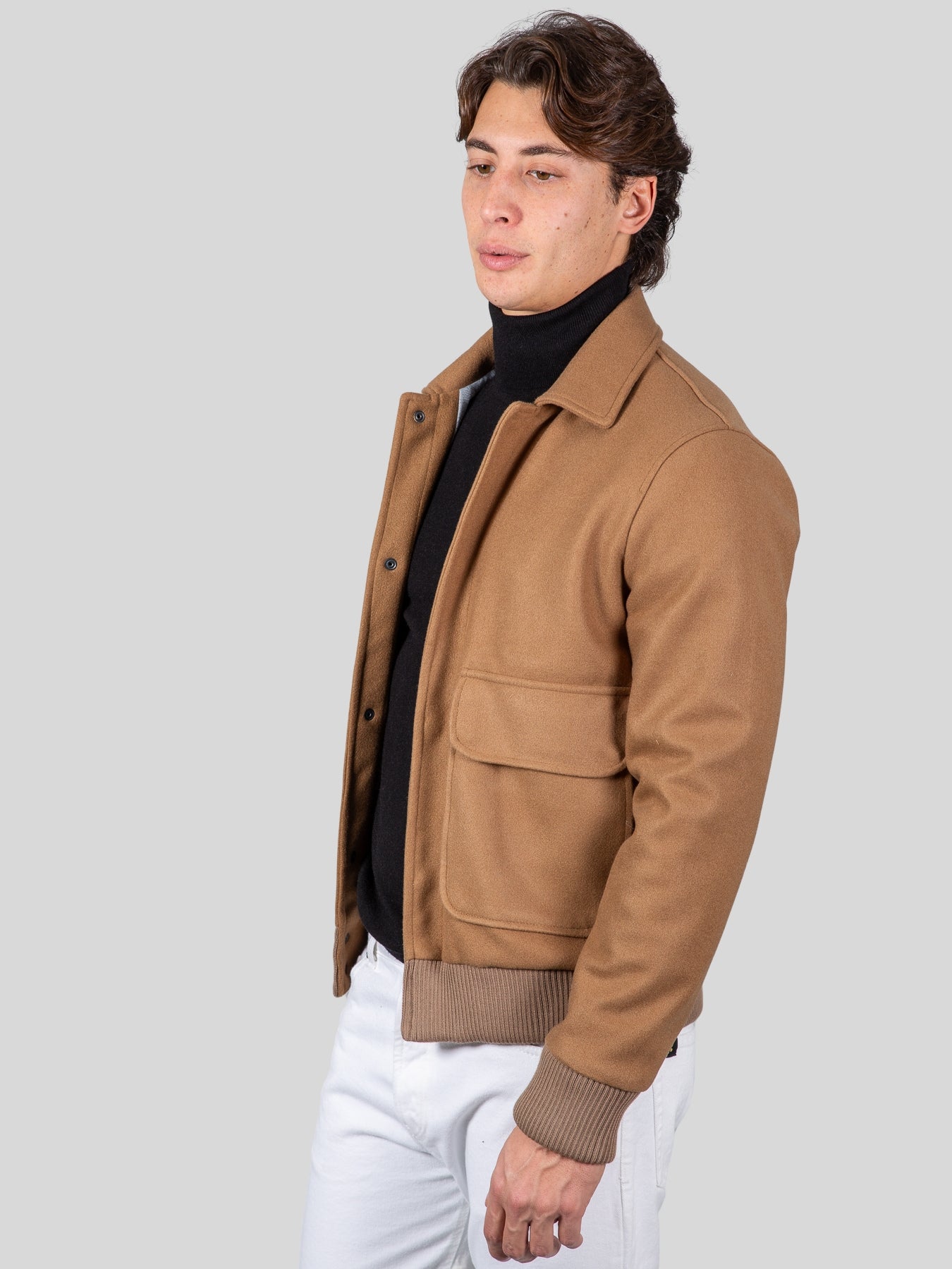 Gold rush uomo giubbino bomber VEF 203