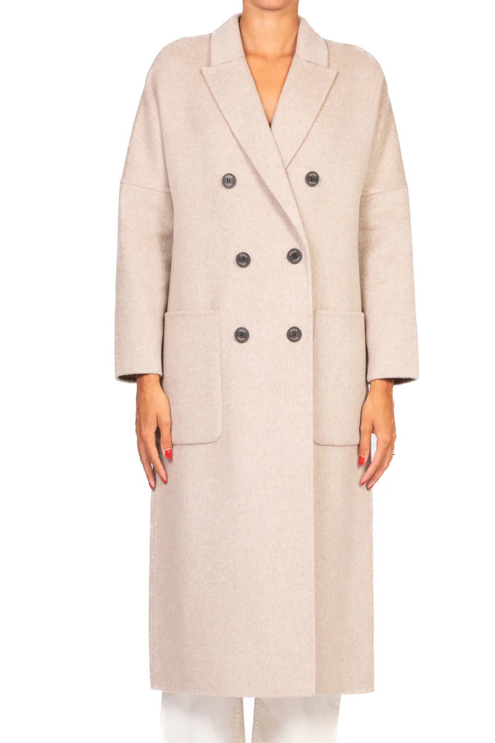 Vicolo donna cappotto TF0001 TORTORA