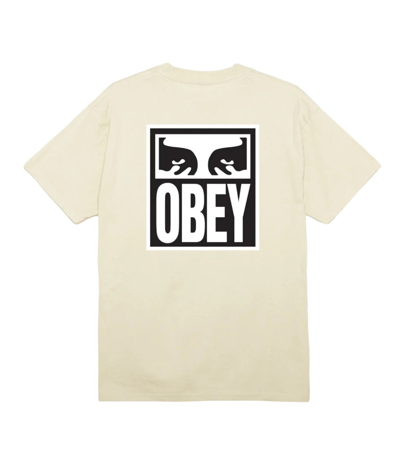 Obey uomo t-shirt eyes icon 2 classic 22MC0000457 CREAM