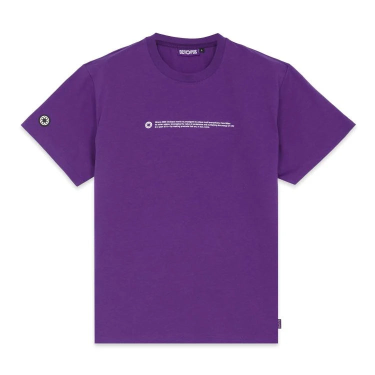 octopus uomo t-shirt outline logo 23WOTS18