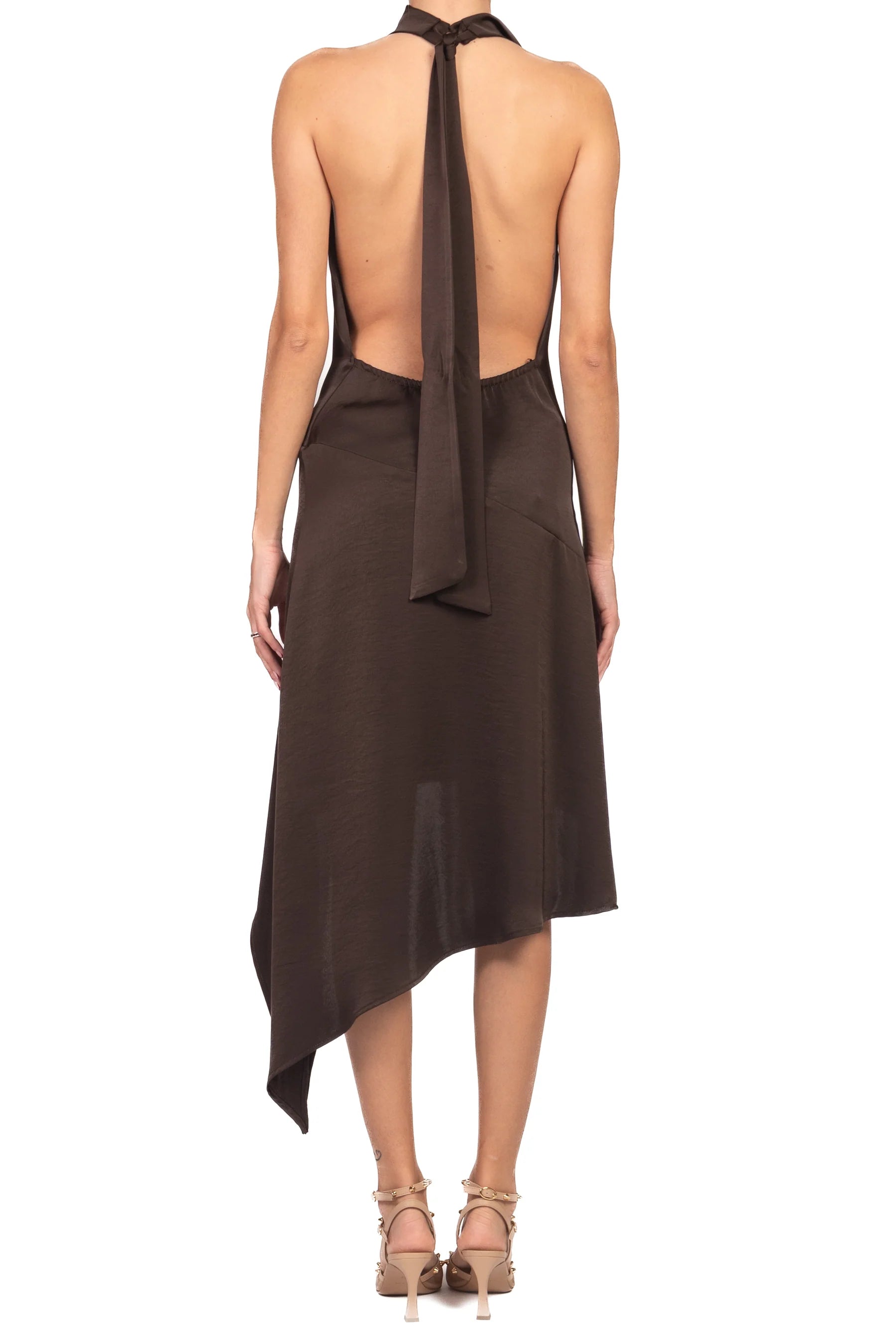 Vicolo donna abito TAB1564 MARRONE