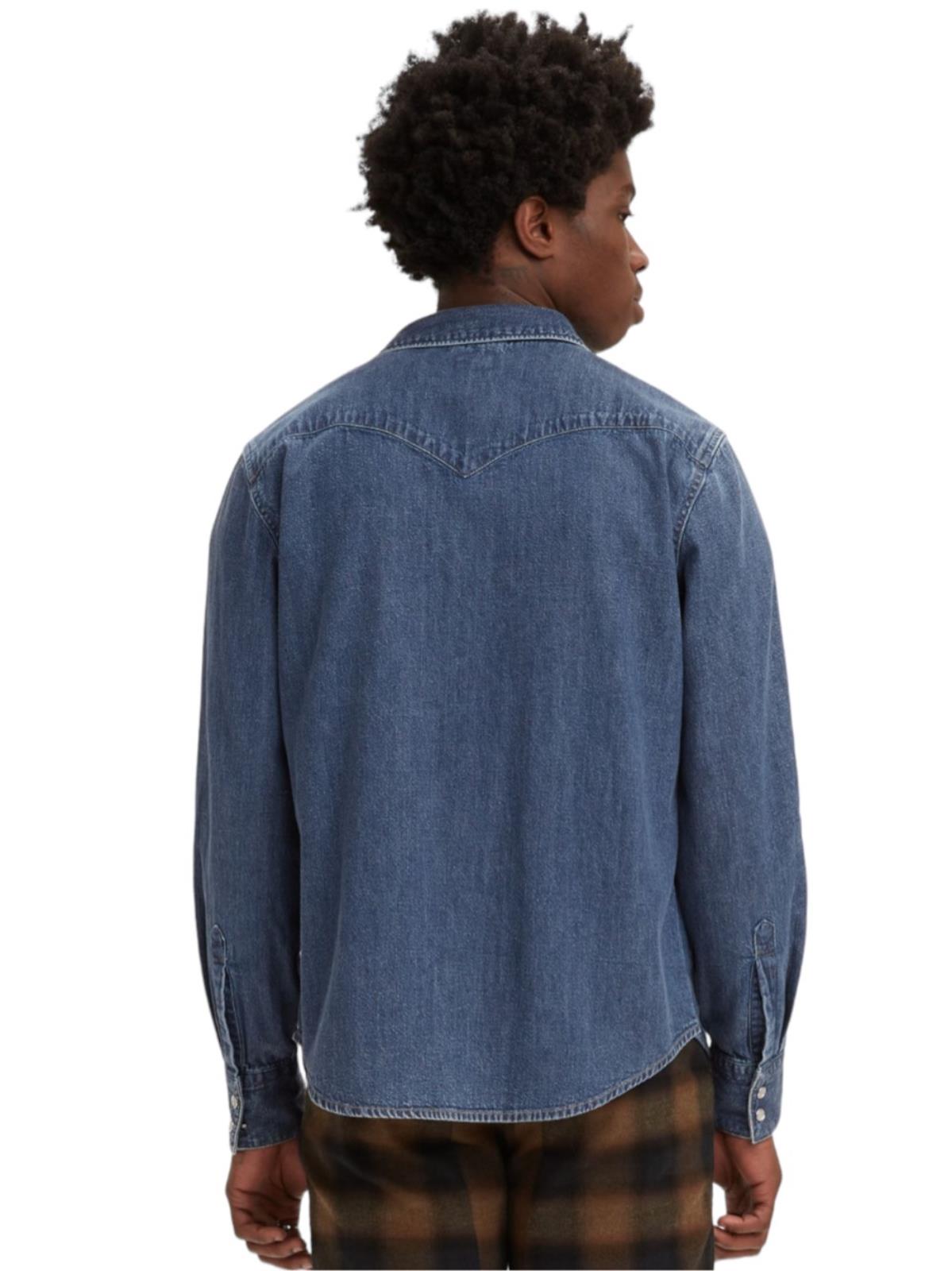 Levi's uomo camicia Barstow Western 85744-0041