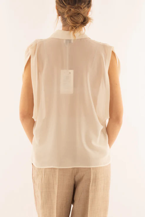 Susy mix donna camicia C0988T5 Burro