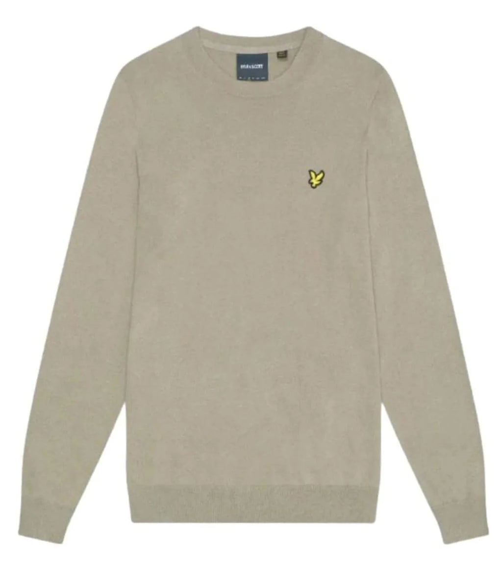 lyle & scott uomo maglia cotton merino KN2110V X302
