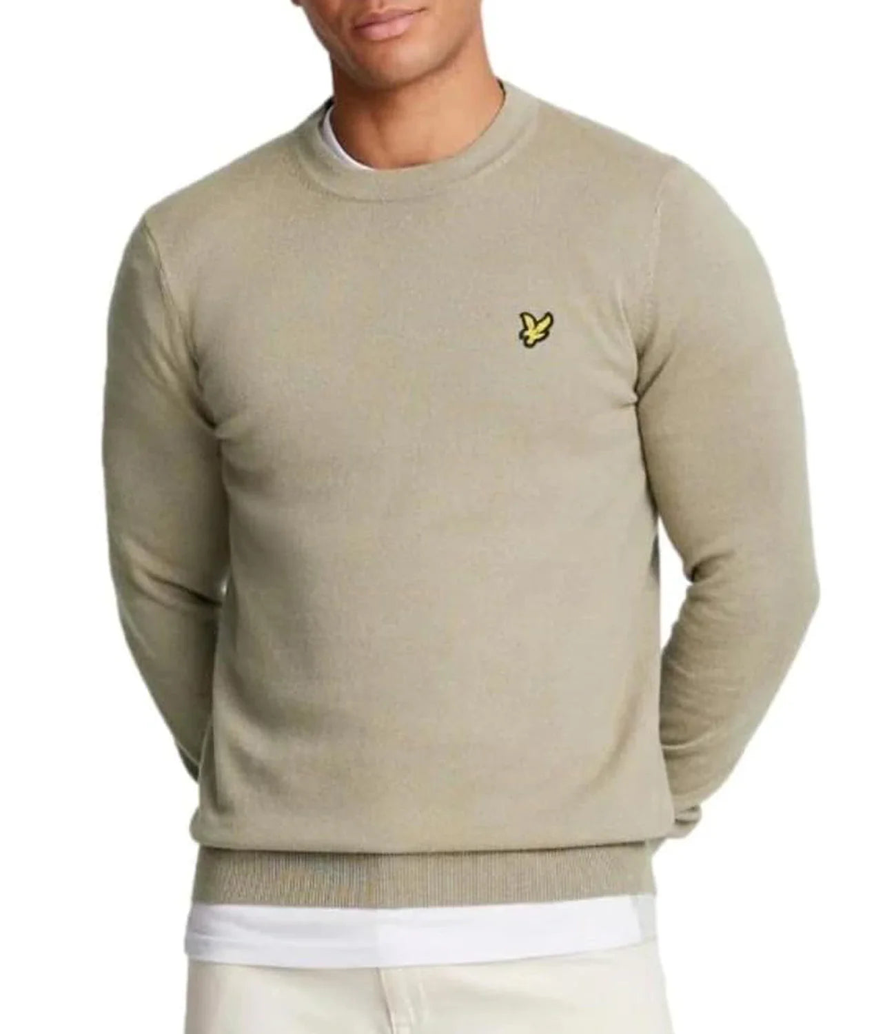 lyle & scott uomo maglia cotton merino KN2110V X302