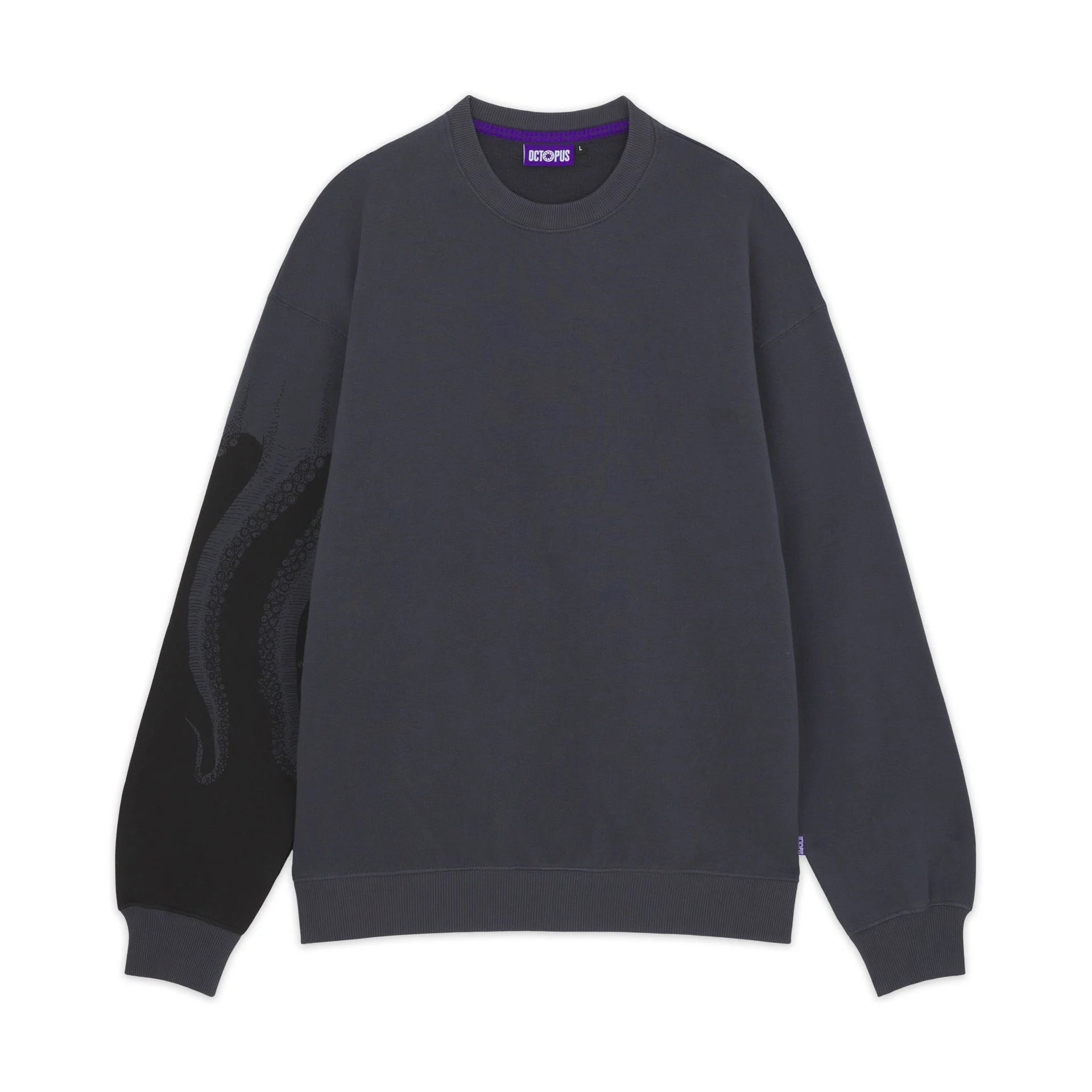 Octopus uomo felpa Side Crewneck 24WOSC10