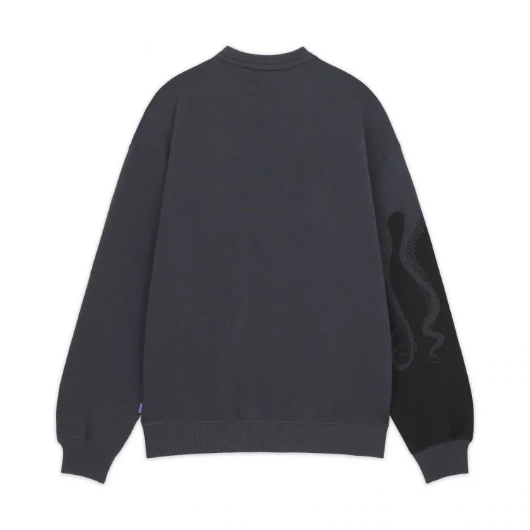 Octopus uomo felpa Side Crewneck 24WOSC10