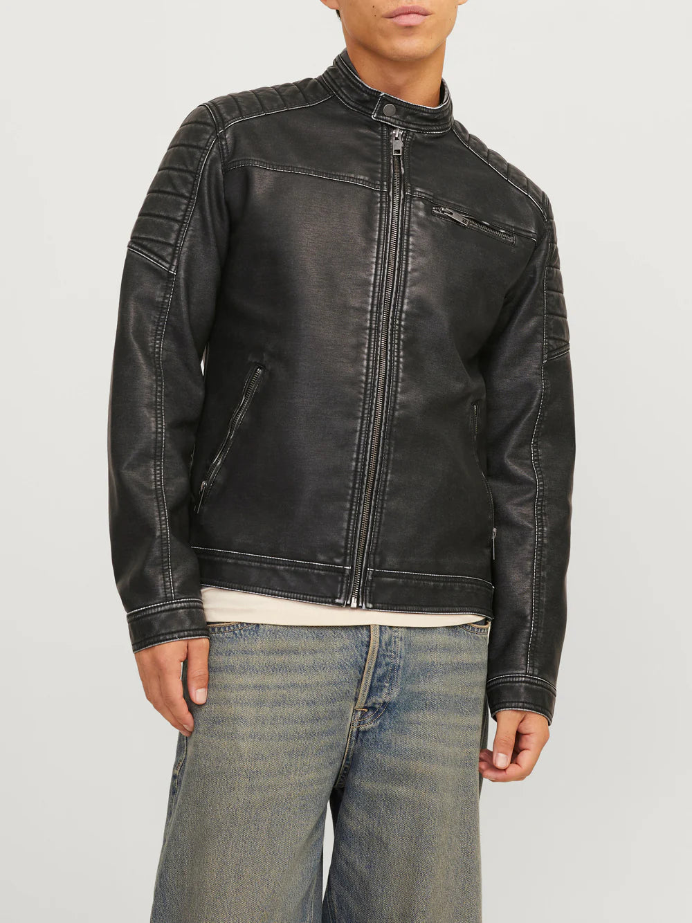 Jack & Jones uomo giubbino Rocky Washed Noos12273226