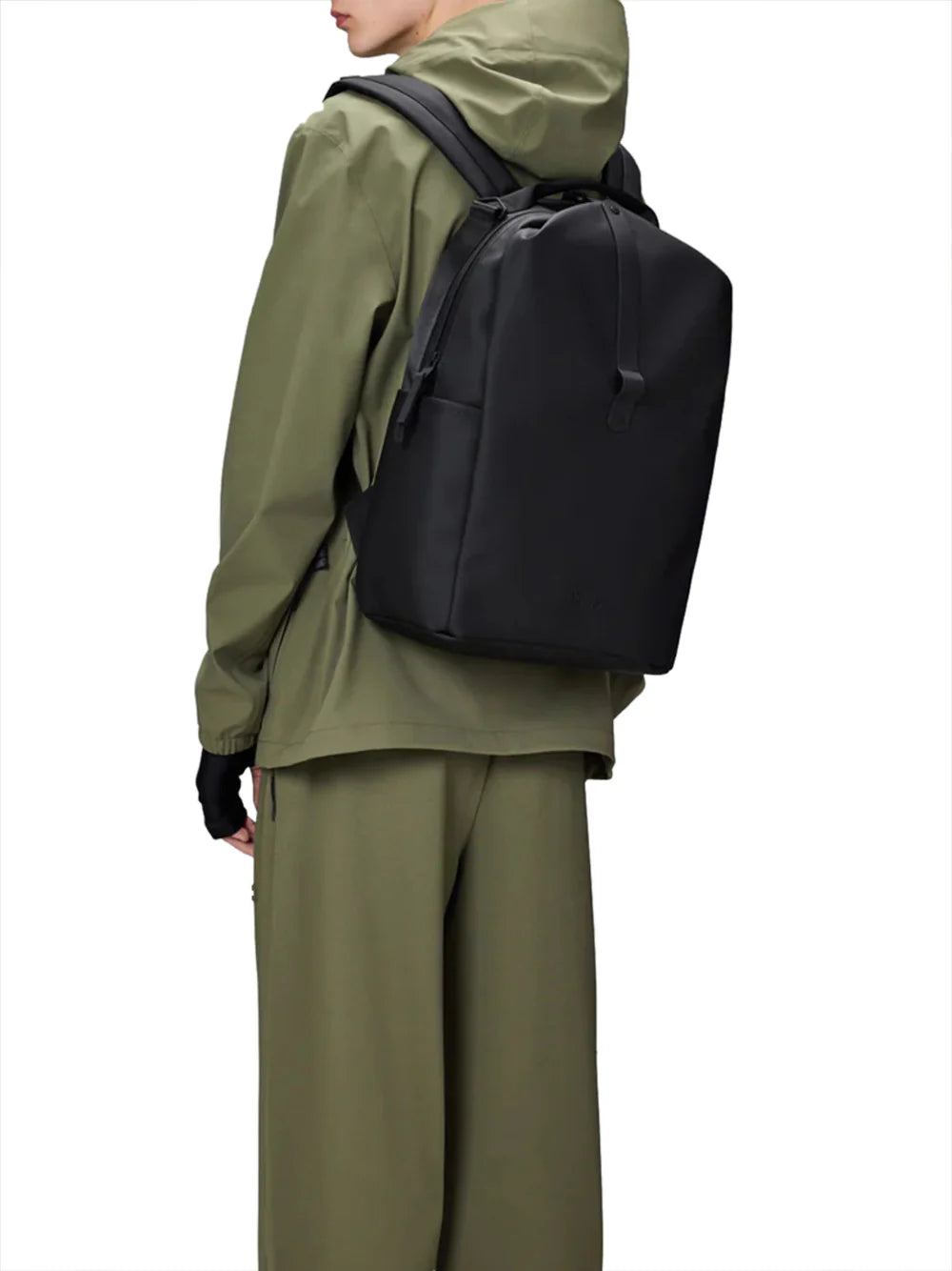 Rains uomo zaino clip front bpack RA14890 I25 Black