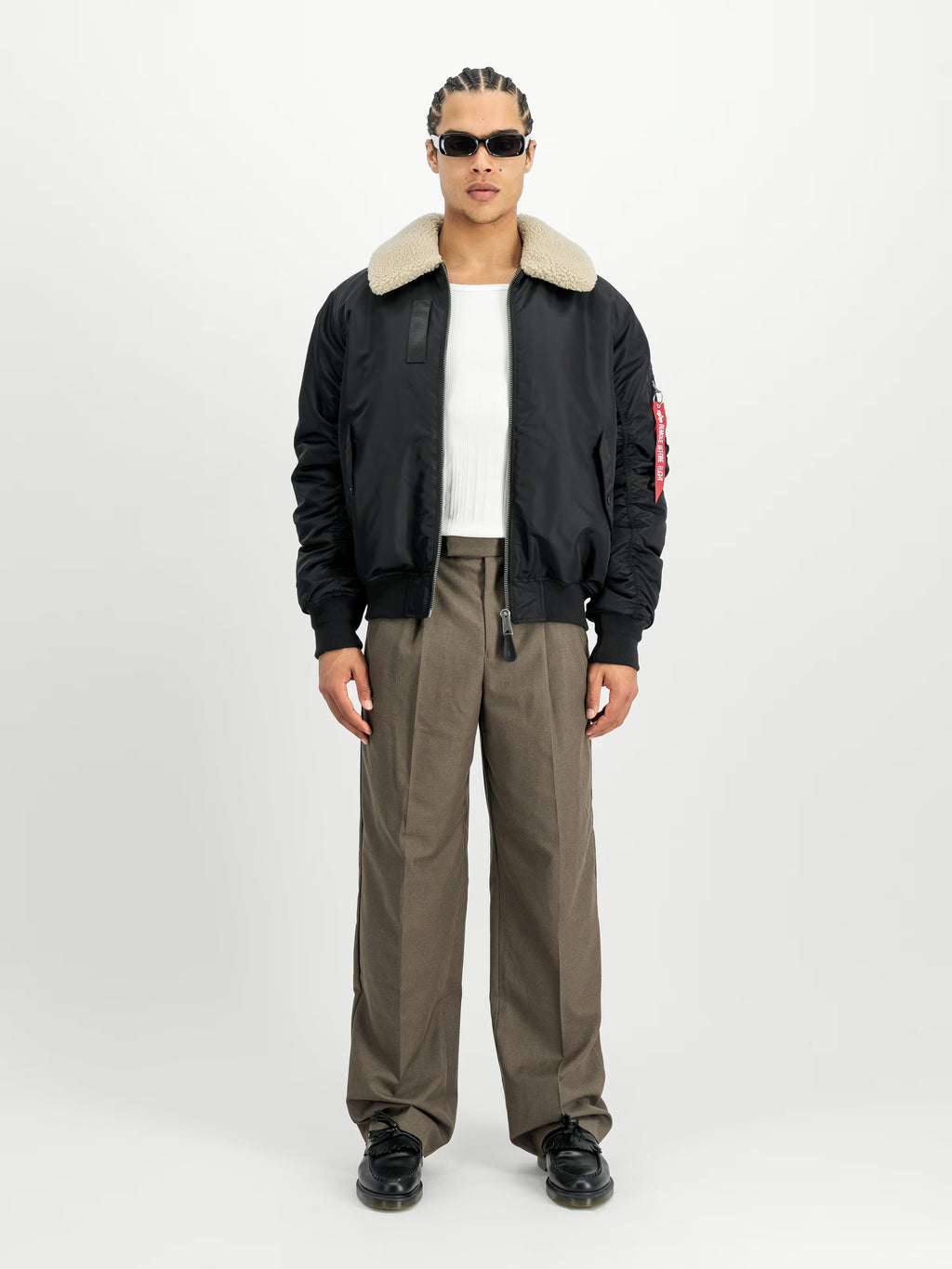 Alpha Industries uomo giubbino B-15 Mod Rev F258115
