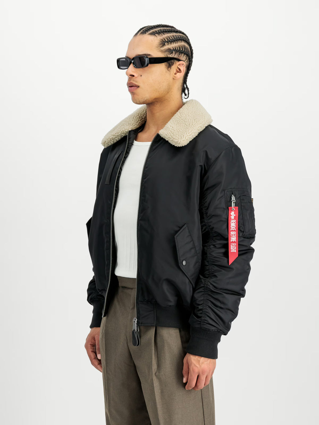 Alpha Industries uomo giubbino B-15 Mod Rev F258115