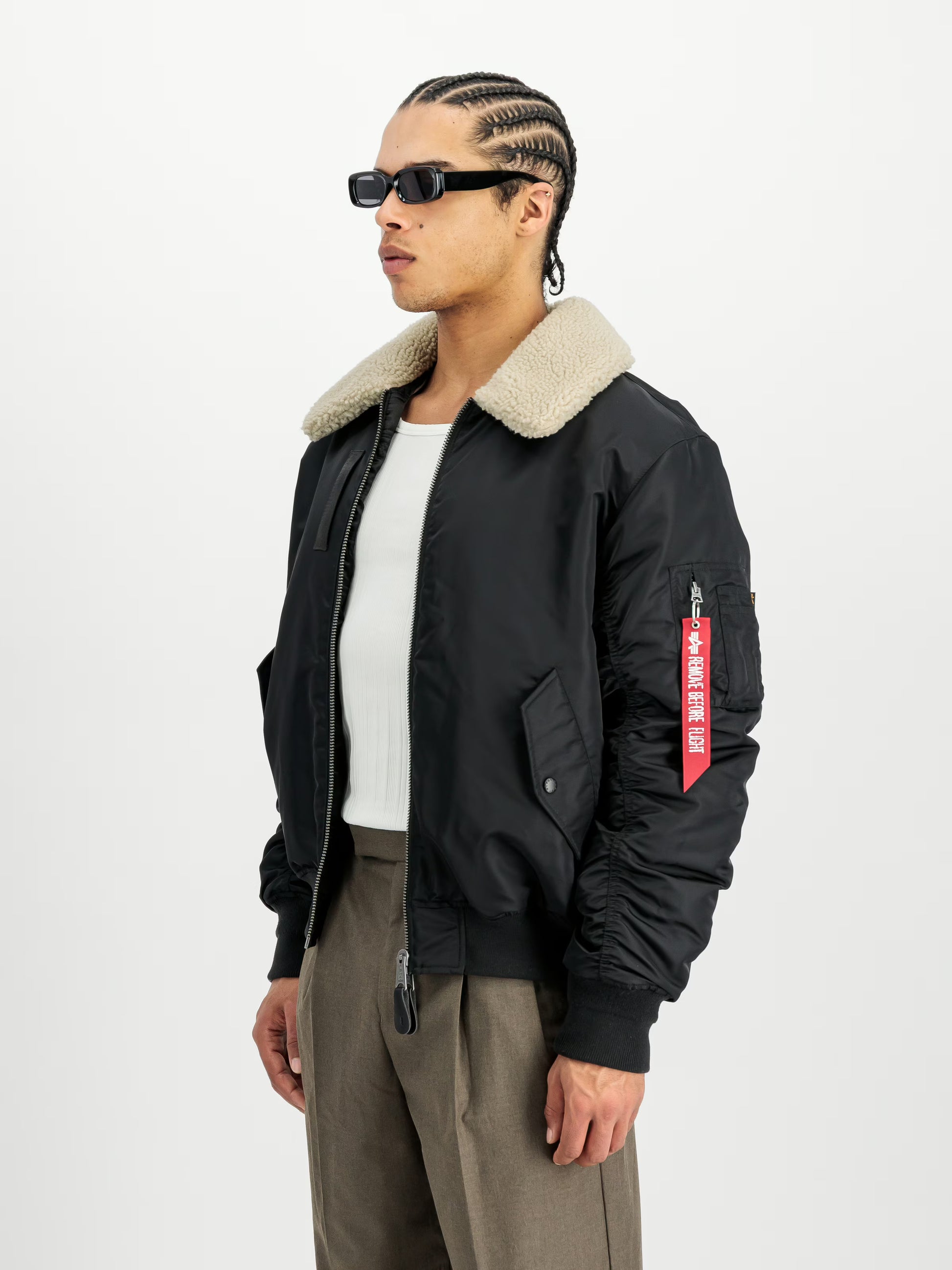 Alpha Industries uomo giubbino B-15 Mod Rev F258115