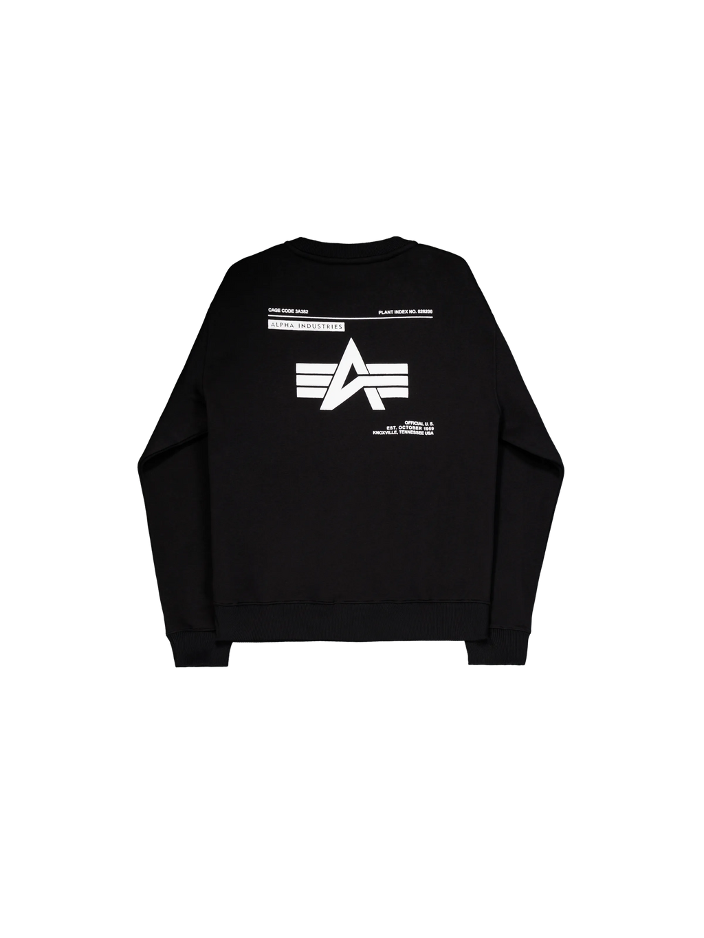 Alpha Industries uomo felpa Label BP F258307 03
