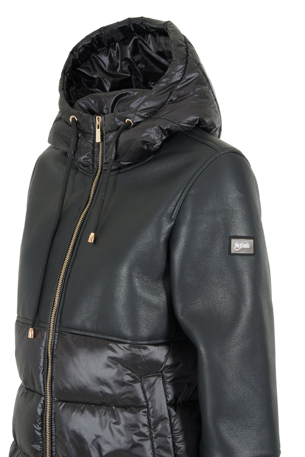 Yes Zee donna giubbino Pu Leather J018GB00 0801