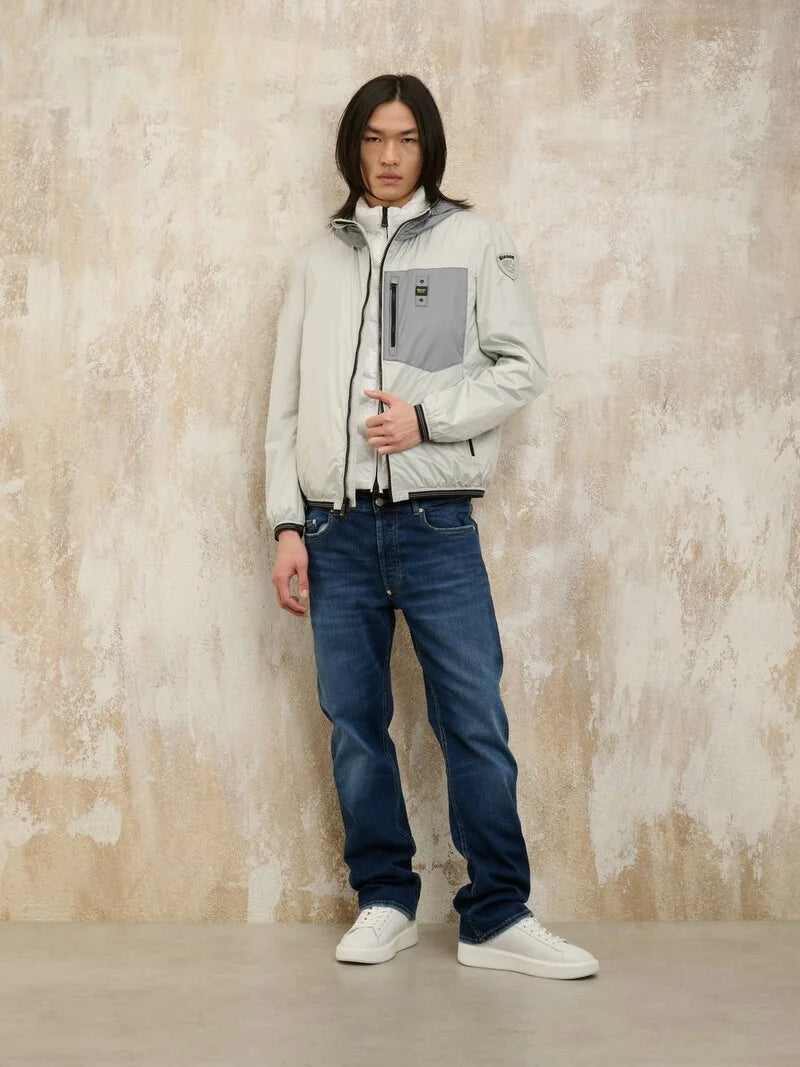 Blauer uomo giubbino Bray 25SBLUC01210007101 112 fariona tapioca