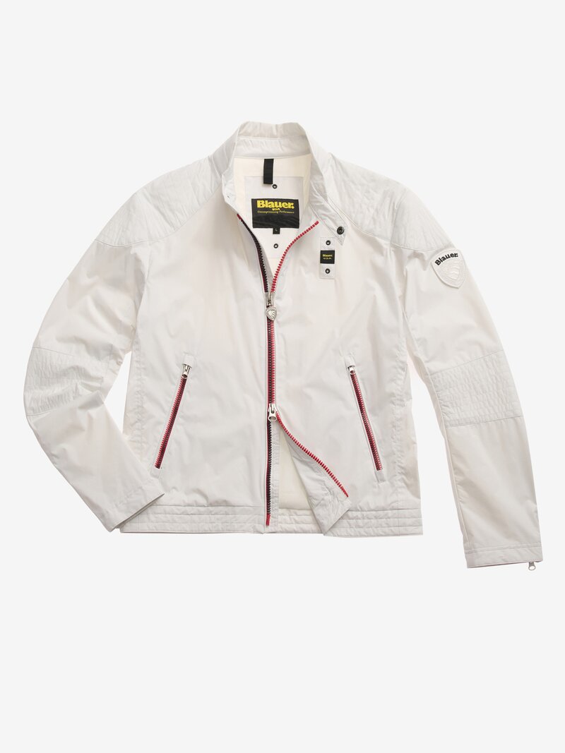 Blauer uomo giubbino Thayer 25SBLUC01281007105 102 bianco