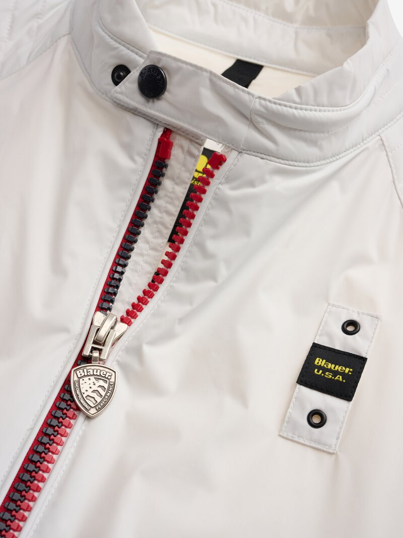 Blauer uomo giubbino Thayer 25SBLUC01281007105 102 bianco
