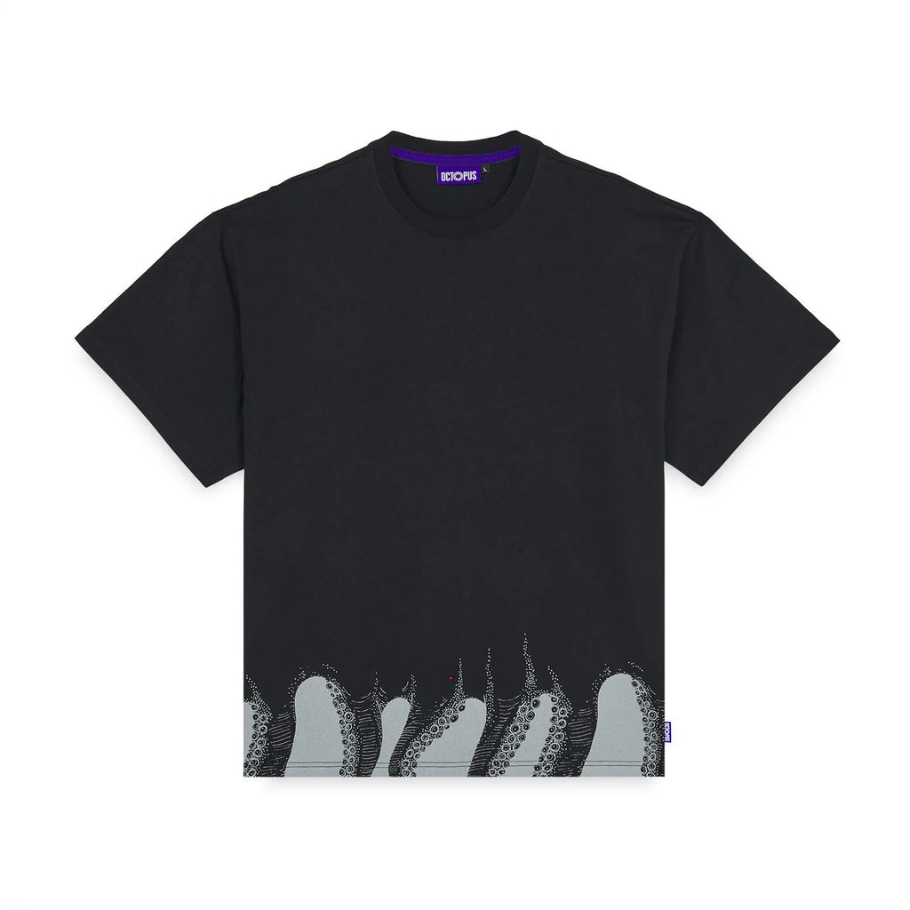Octopus uomo t-shirt Lower Tee 25SOTS26 nero