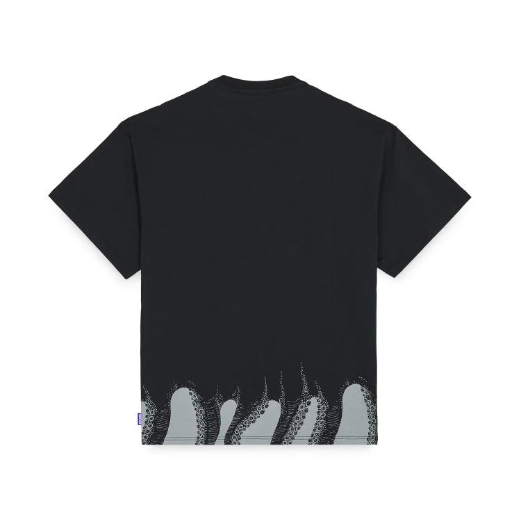 Octopus uomo t-shirt Lower Tee 25SOTS26 nero