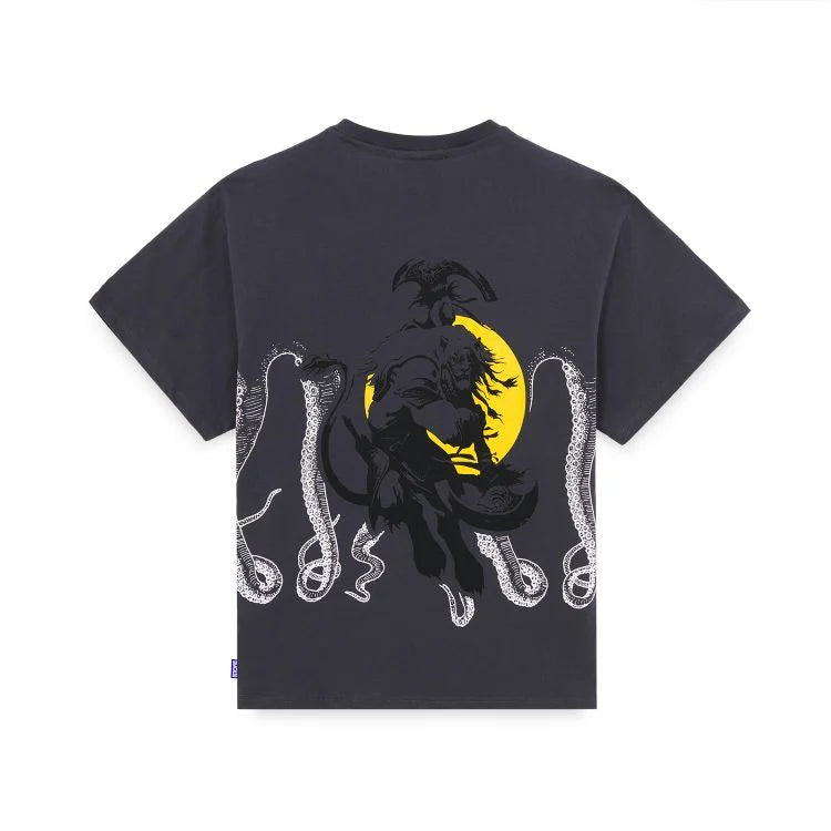 Octopus uomo t-shirt The Gathering Ajani 25SOTS93 asphalt