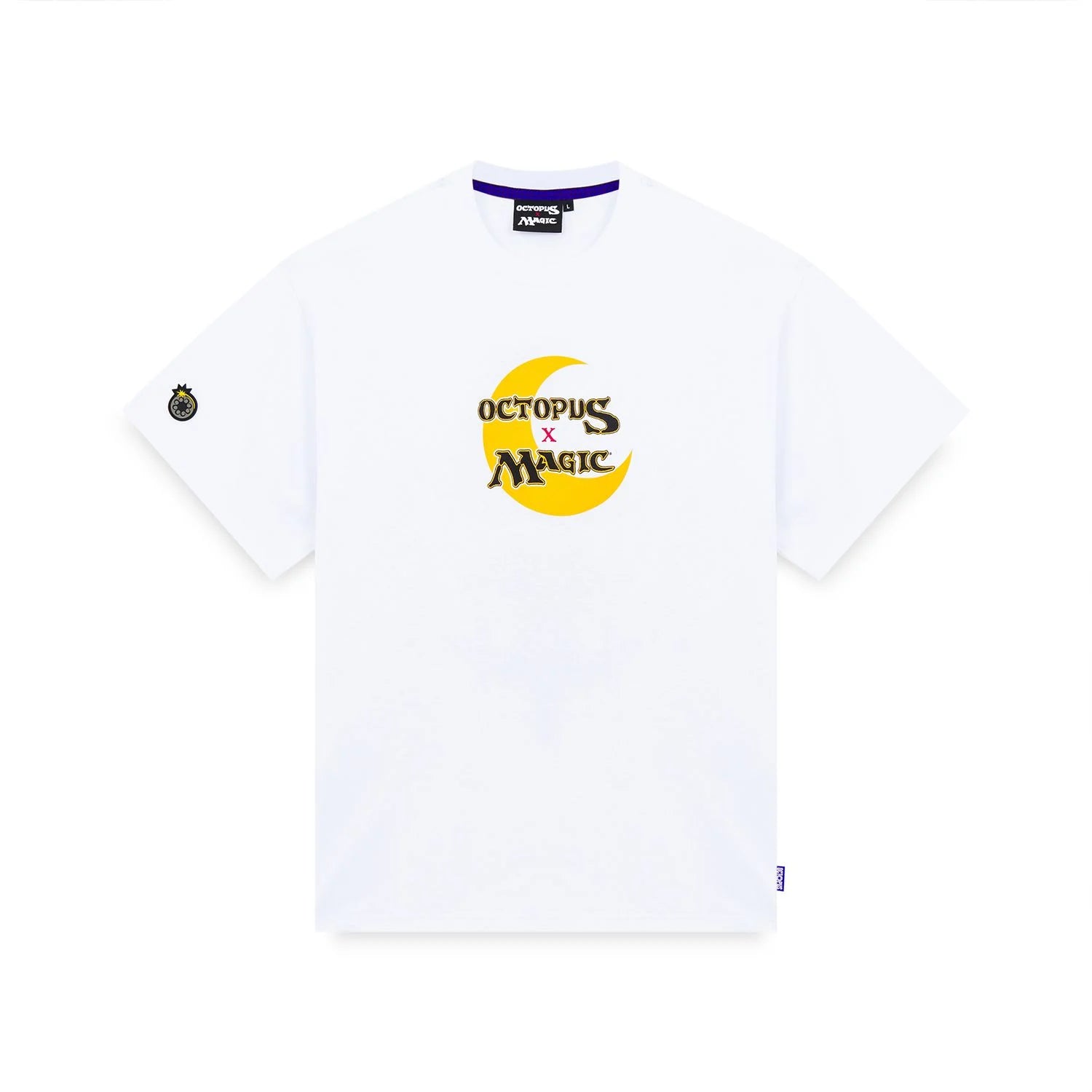 Octopus uomo t-shirt The Gathering Ajani 25SOTS93 bianco