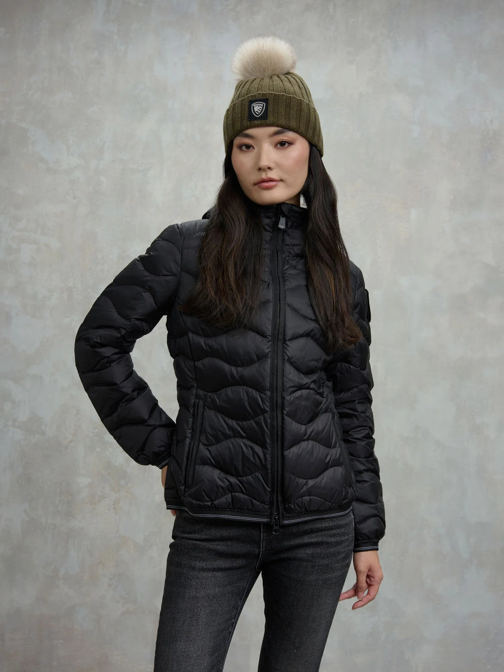 Blauer donna giubbino Camelia 25WBLDC03095-006047