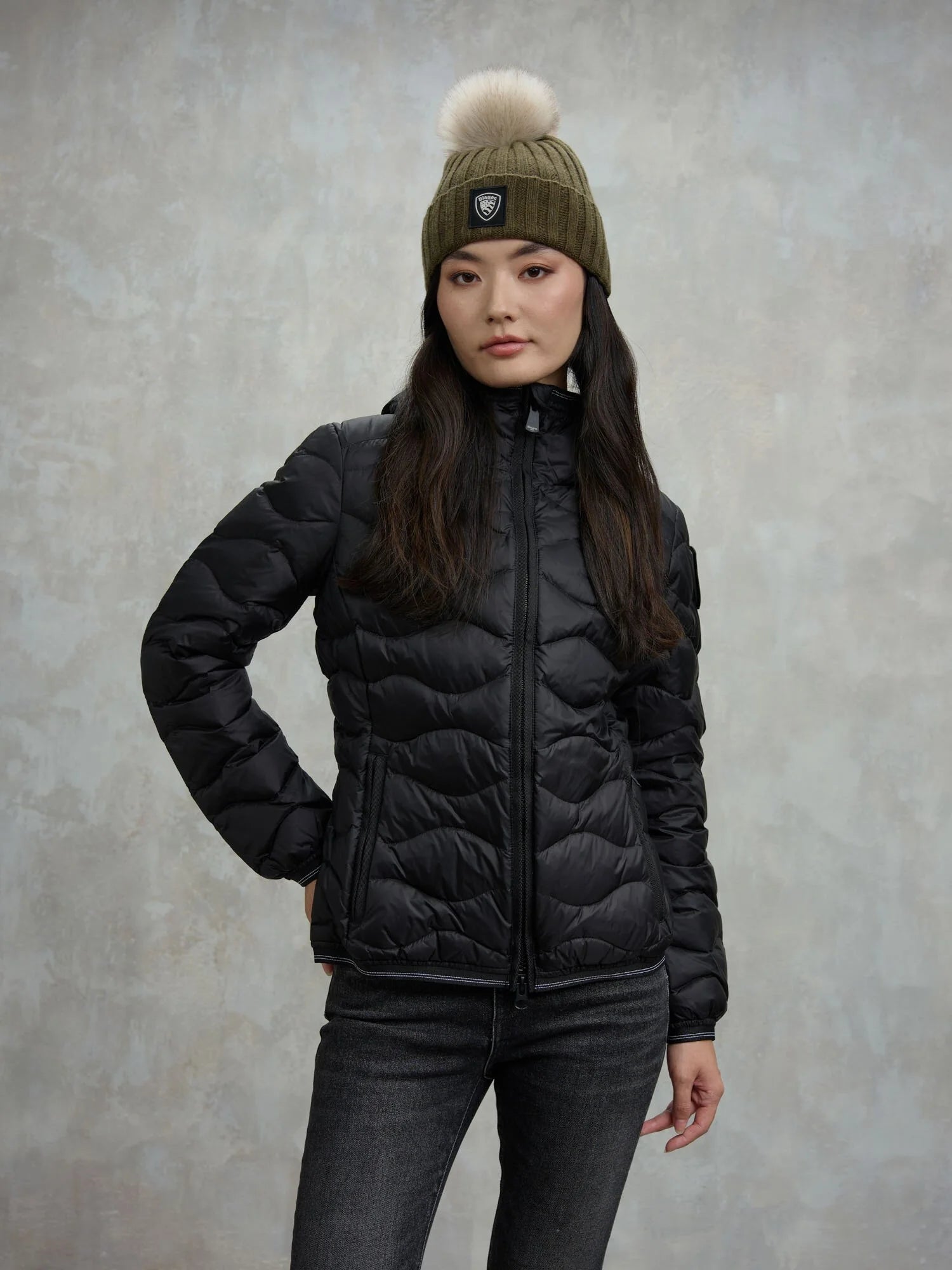 Blauer donna giubbino Camelia 25WBLDC03095-006047