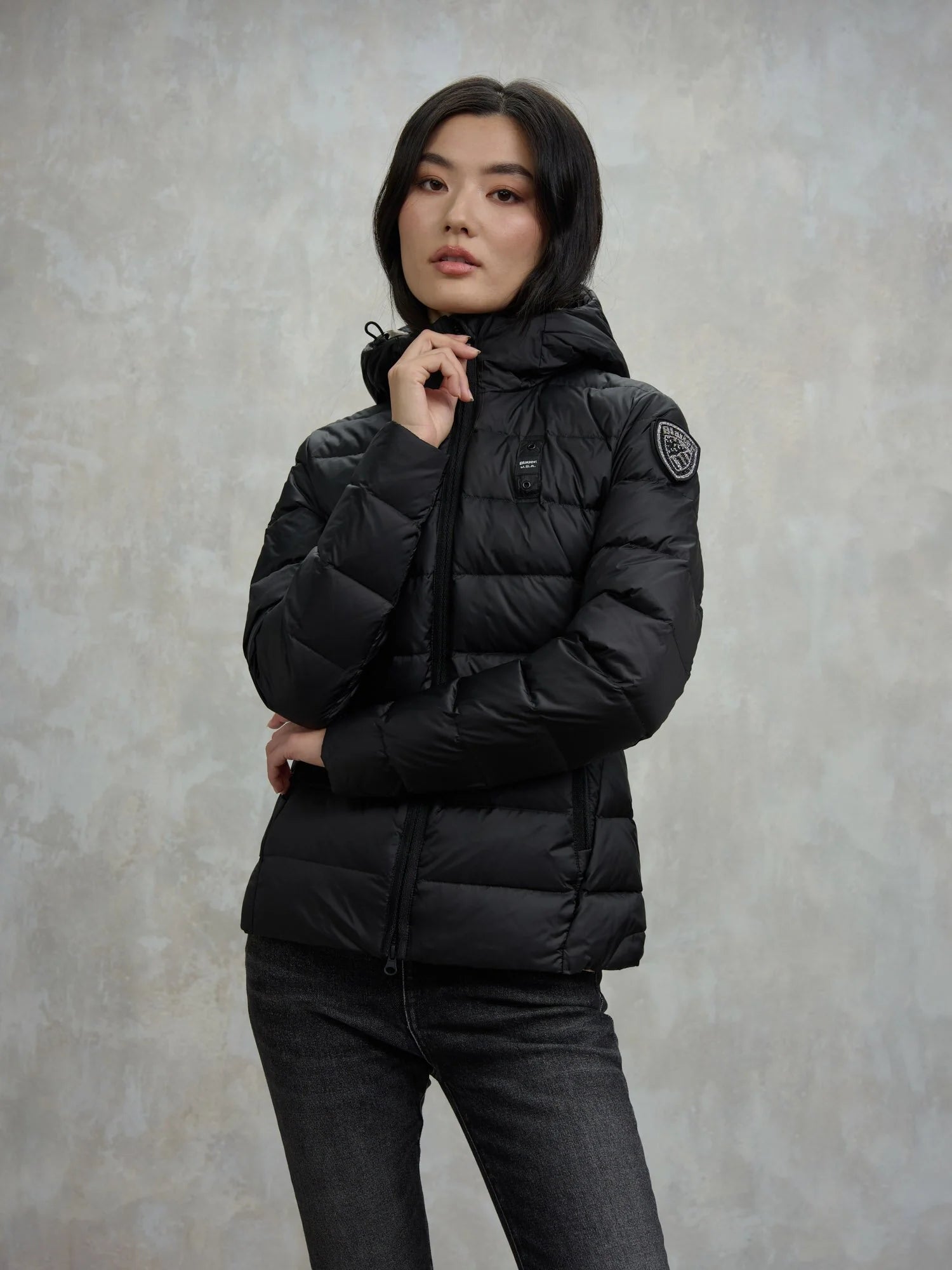 Blauer donna giubbino Charme 25WBLDC03100-006047