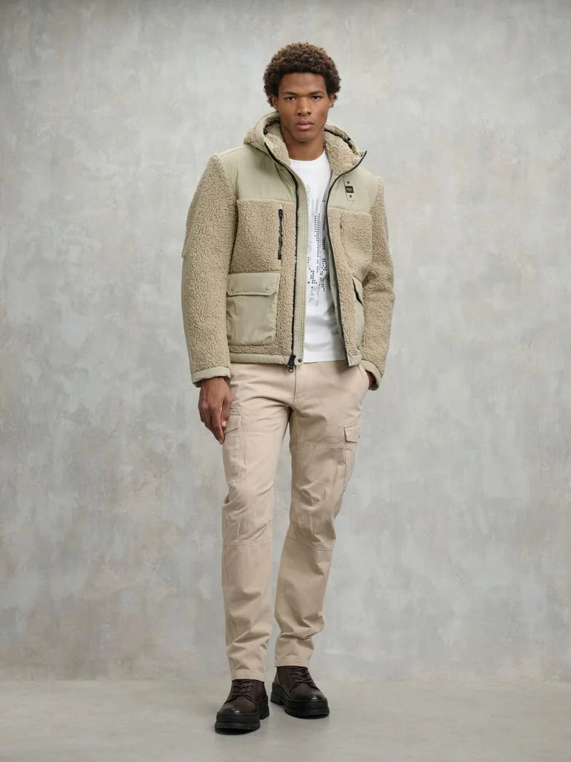 Blauer uomo giubbino Wilcock 25WBLUC01225-006374