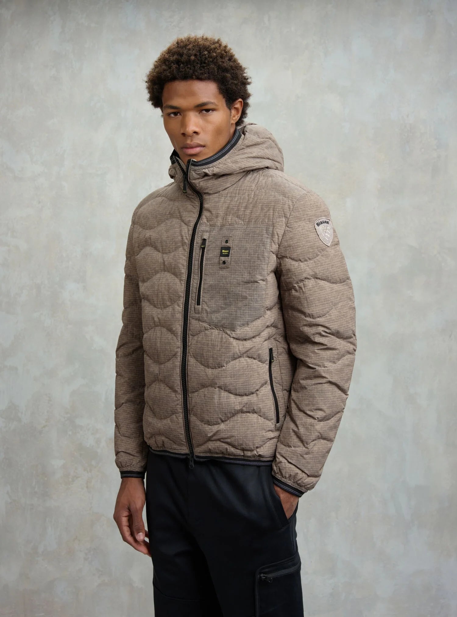 Blauer uomo giubbino Wave 25WBLUC03074-007314