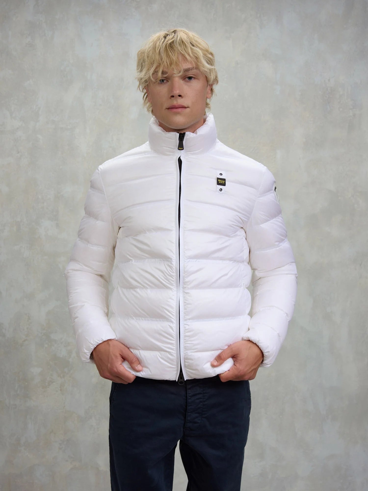 Blauer uomo giubbino BELMONT 25WBLUC03090 006719