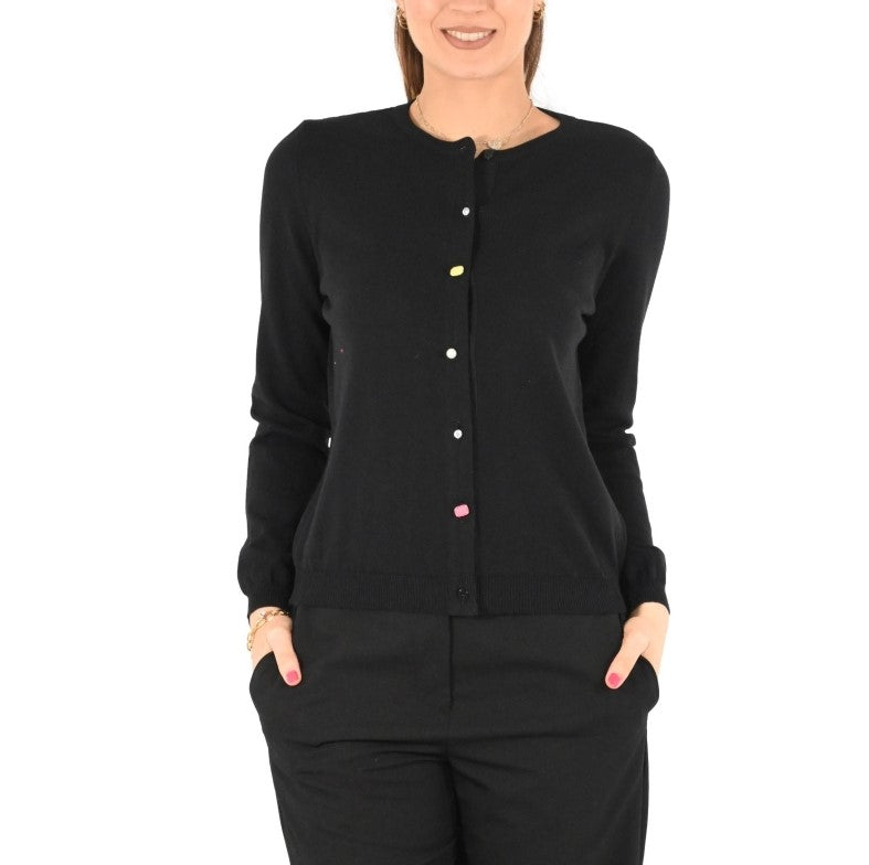 Vicolo Cardigan Donna 22019B Nero