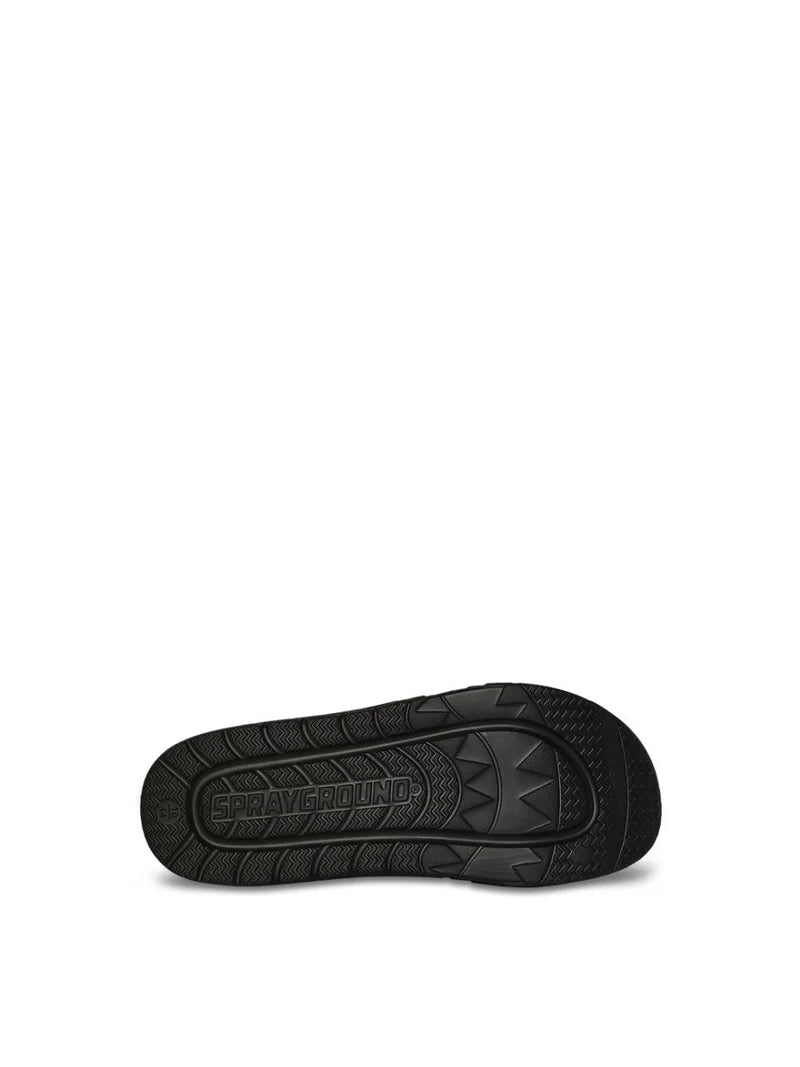 Sprayground uomo ciabatta SHARK SLIDE BLACK 10S006080
