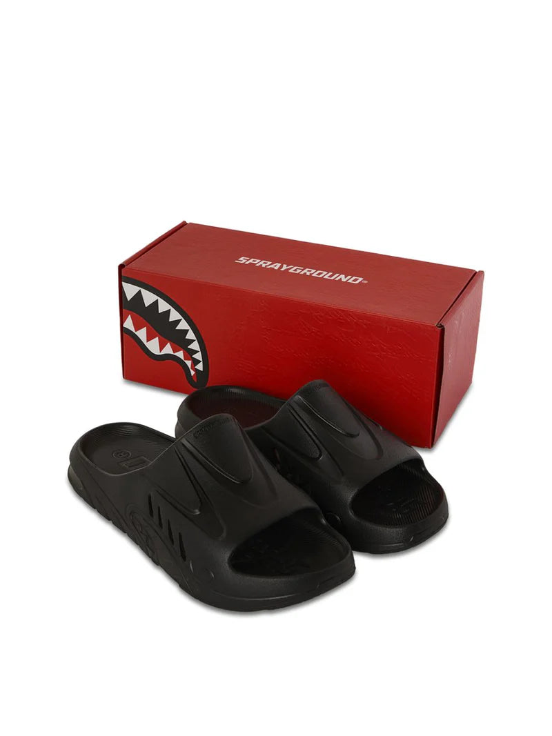 Sprayground uomo ciabatta SHARK SLIDE BLACK 10S006080