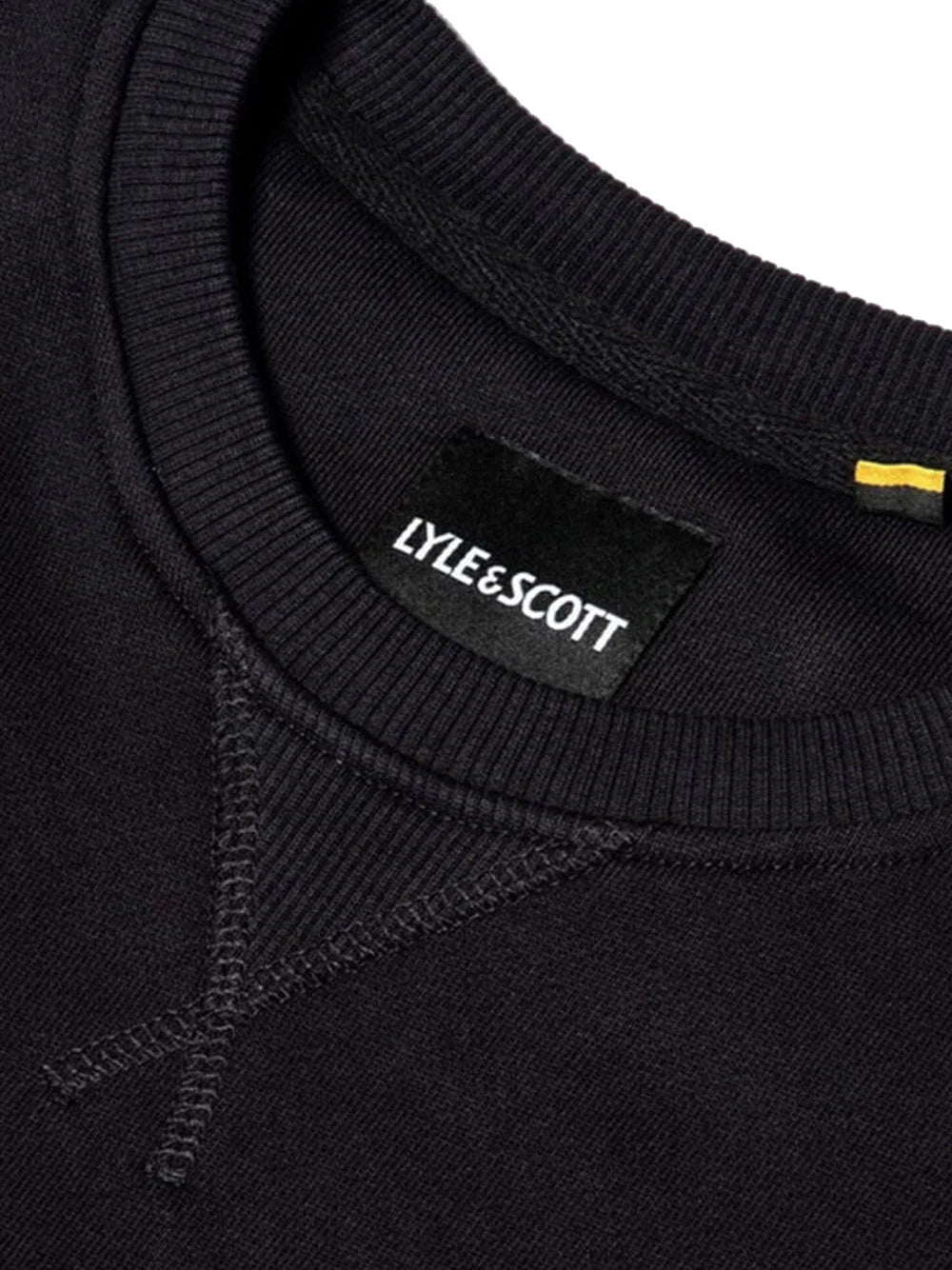 Lyle & Scott felpa Brushback ML1131V Jet Black