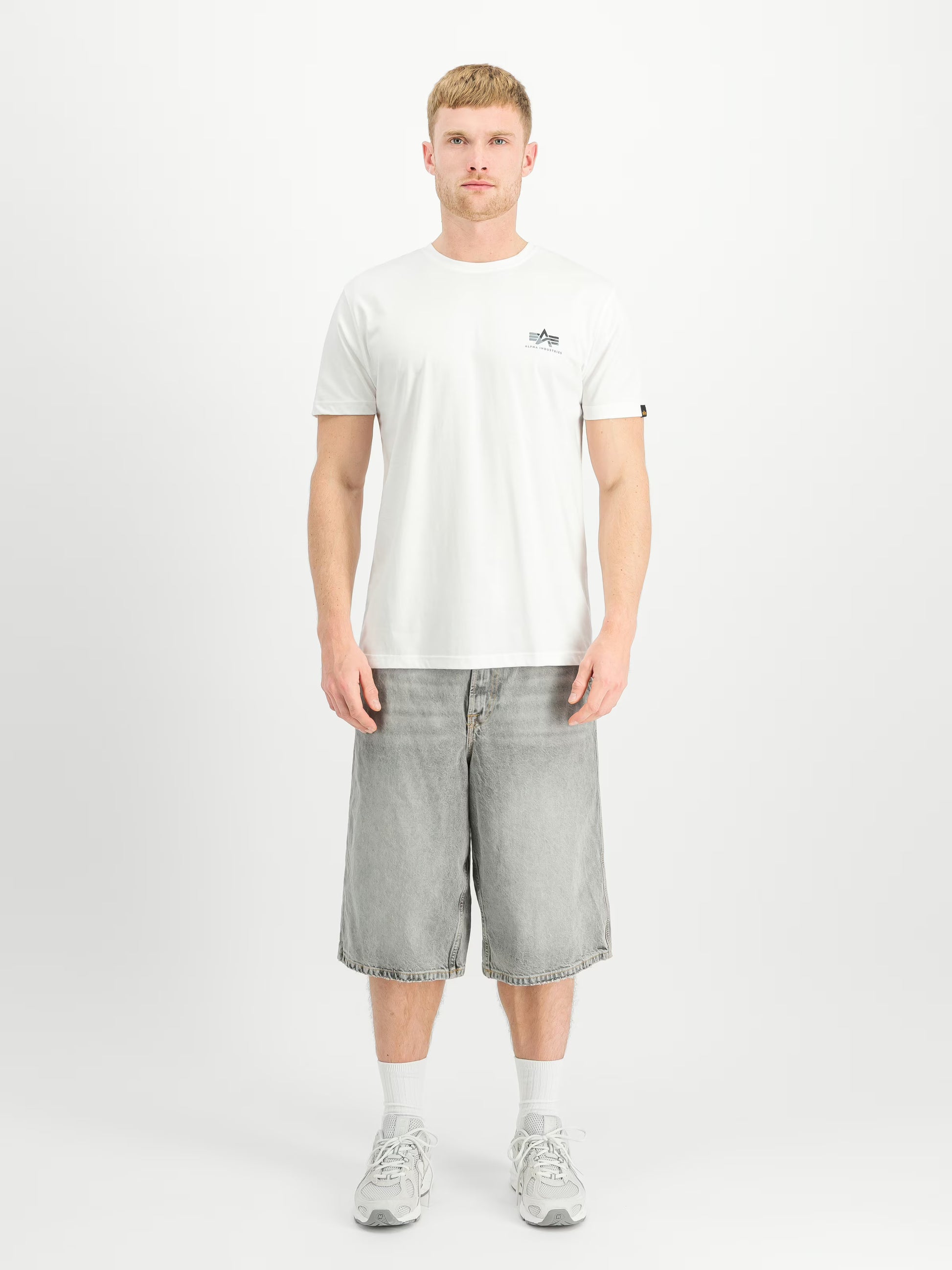 Alpha Industries uomo t-shirt Camo Print T SS266523