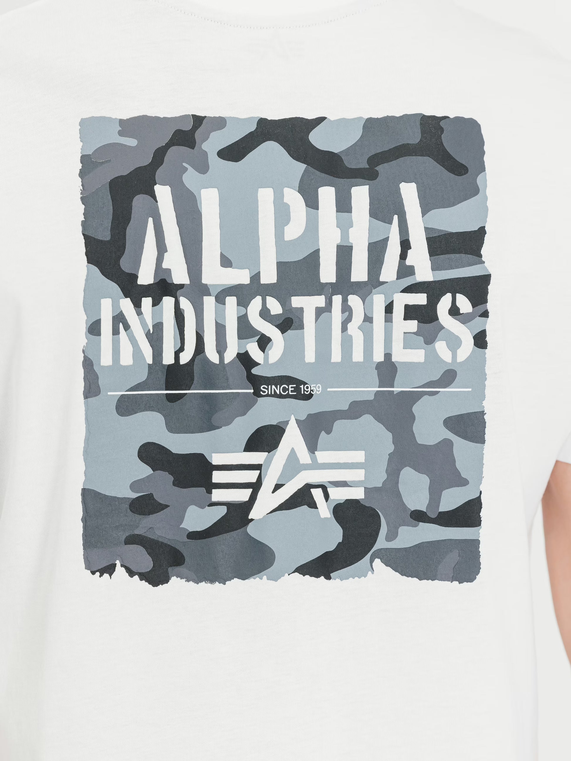 Alpha Industries uomo t-shirt Camo Print T SS266523