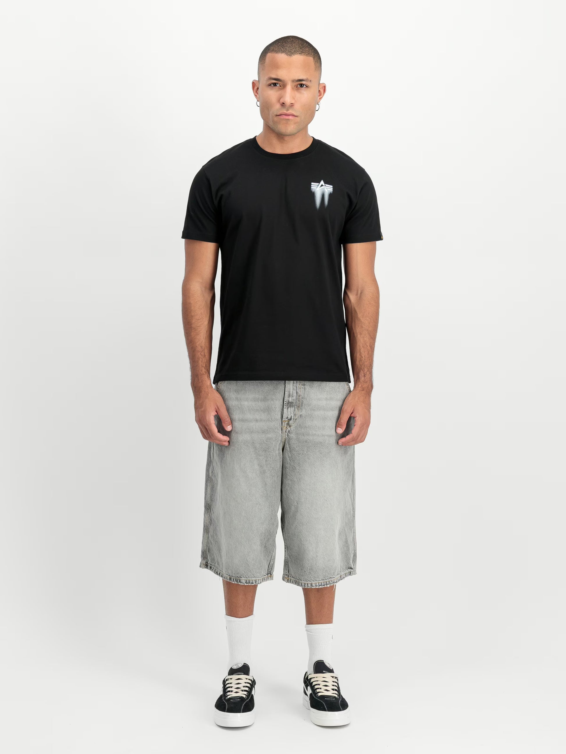 Alpha Industries uomo t-shirt Spray Print T SS266526