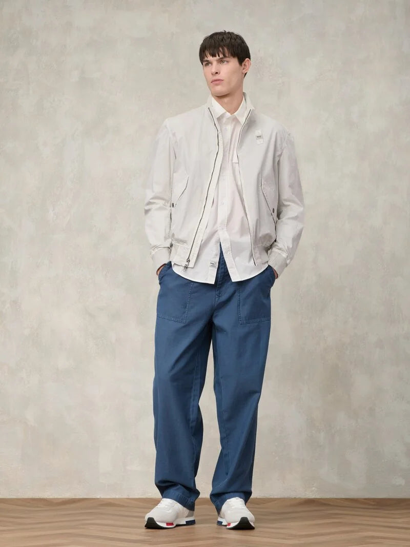 Blauer uomo giubbino 26SBLUC04139-007449 BADGER DYED