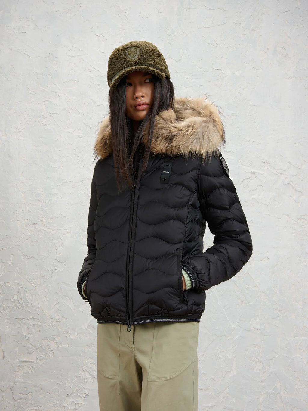 Blauer giubbino ALDIE 26WBLDC03034-006047 CRDS